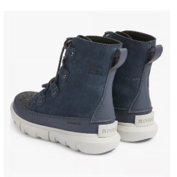 Sorel Kids' Explorer Waterproof
Lace-up Boot In India Ink/ Moonstone Size 10 new - Picture 4 of 15